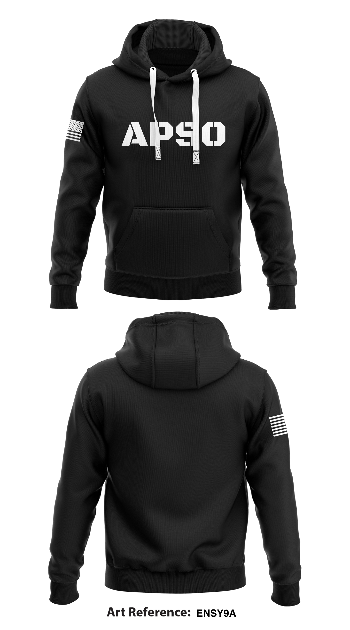 APSO Store 1  Core Men's Hooded Performance Sweatshirt - ENsy9a