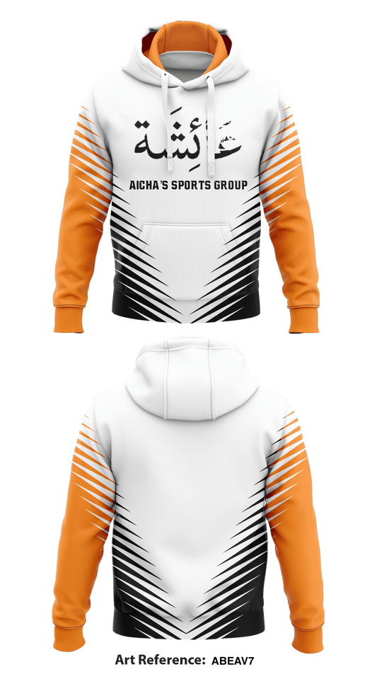 Aicha’s Sports Group  Core Men's Hooded Performance Sweatshirt - abeaV7