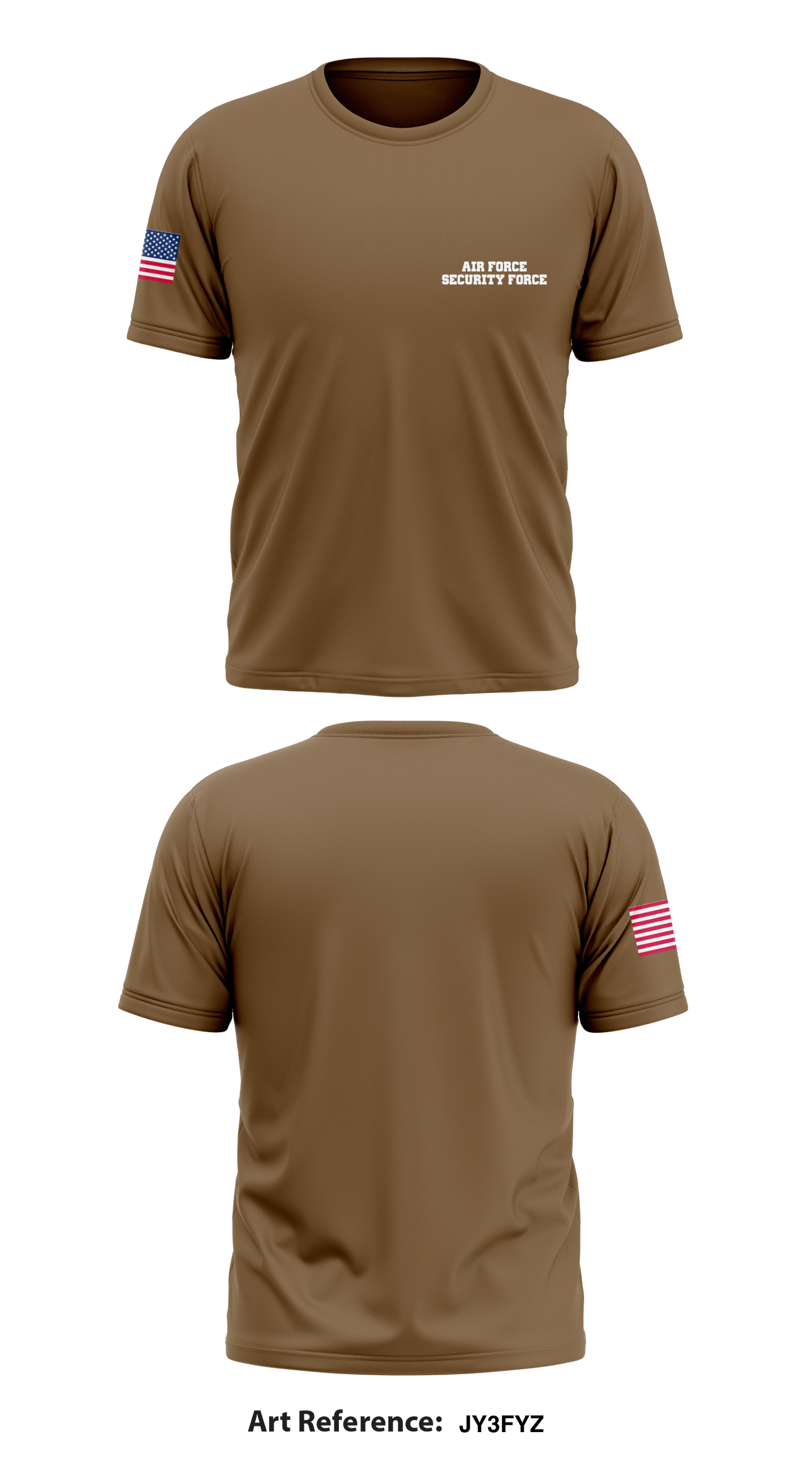 Air force security force1 Core Men's SS Performance Tee - JY3fyz