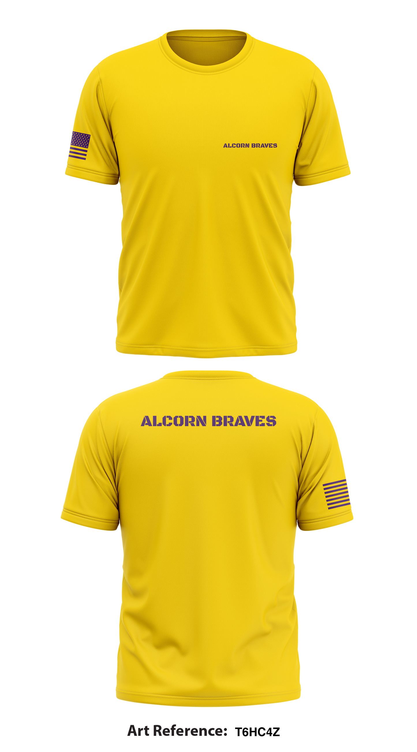 Alcorn Braves Store 1 Core Men's LS Performance Tee - n7RbvC M