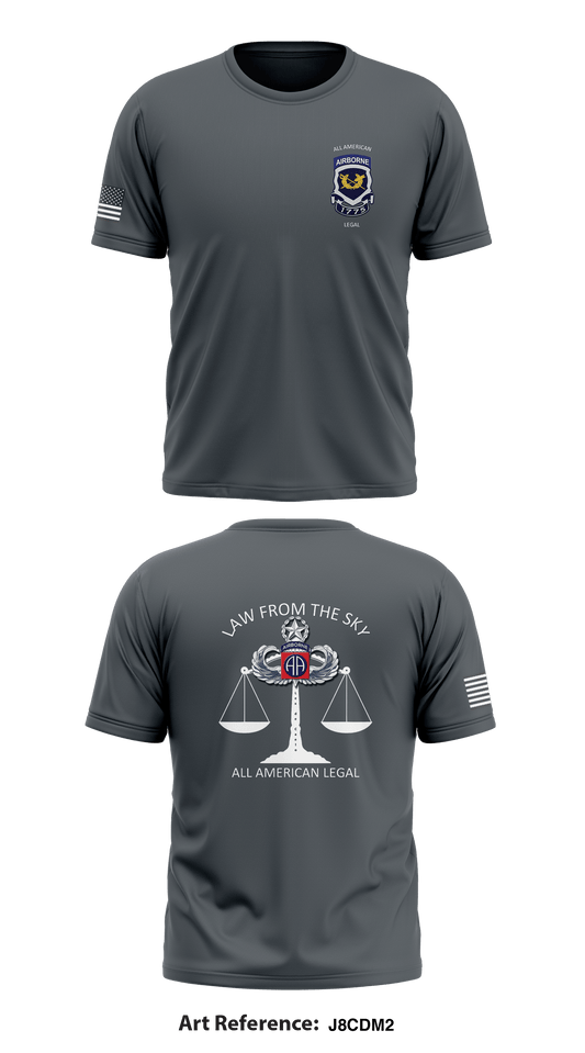 All American Legal Core Men's SS Performance Tee - J8CDm2