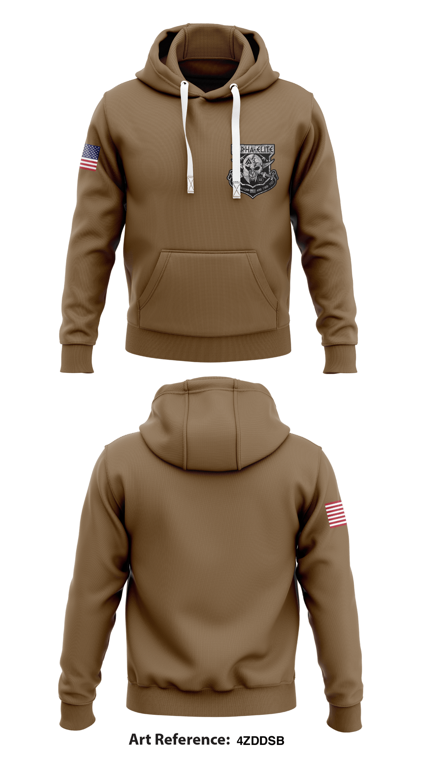 Alpha elite airsoft Store 1  Core Men's Hooded Performance Sweatshirt - 4ZDdSB