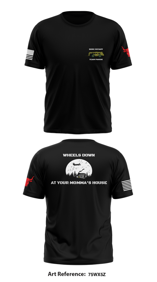 Alpha Company 834 ASB Store 1 Core Men's SS Performance Tee - 75Wx5Z