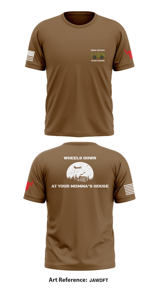 Alpha Company 834 ASB Store 1 Core Men's SS Performance Tee - JawDft