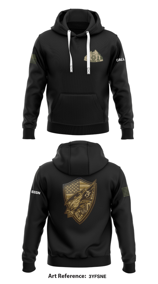 Anchorage Swat Store 1  Core Men's Hooded Performance Sweatshirt - 3YfsnE