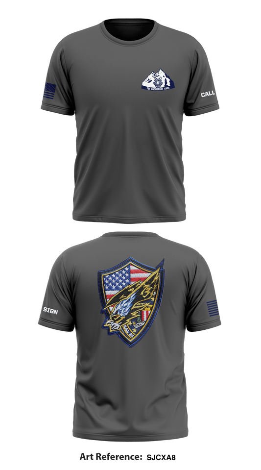 Anchorage Swat Store 1 Core Men's SS Performance Tee - SjCxa8