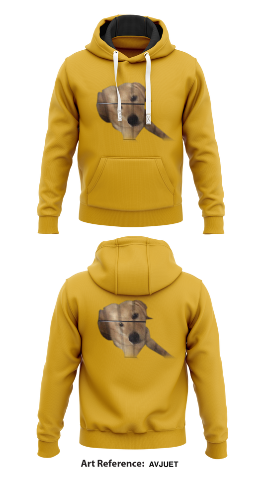 Anna Lokombo Store 1  Core Men's Hooded Performance Sweatshirt - AVJuet