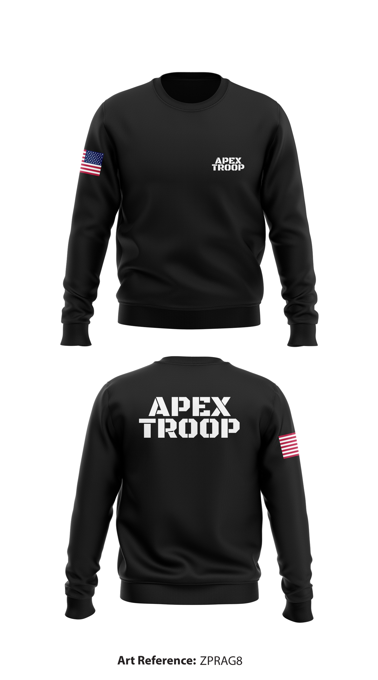 Apex troop Store 1 Core Men's Crewneck Performance Sweatshirt - ZPrag8