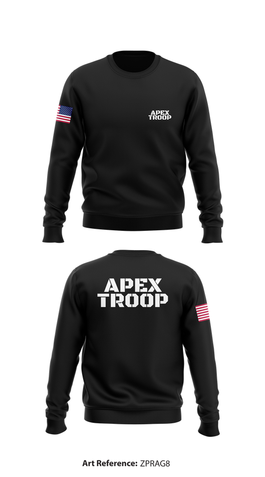 Apex troop Store 1 Core Men's Crewneck Performance Sweatshirt - ZPrag8