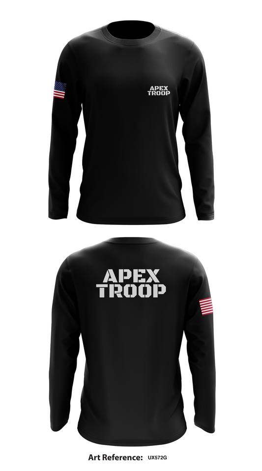 Apex troop Store 1  Core Men's LS Performance Tee - ux572G