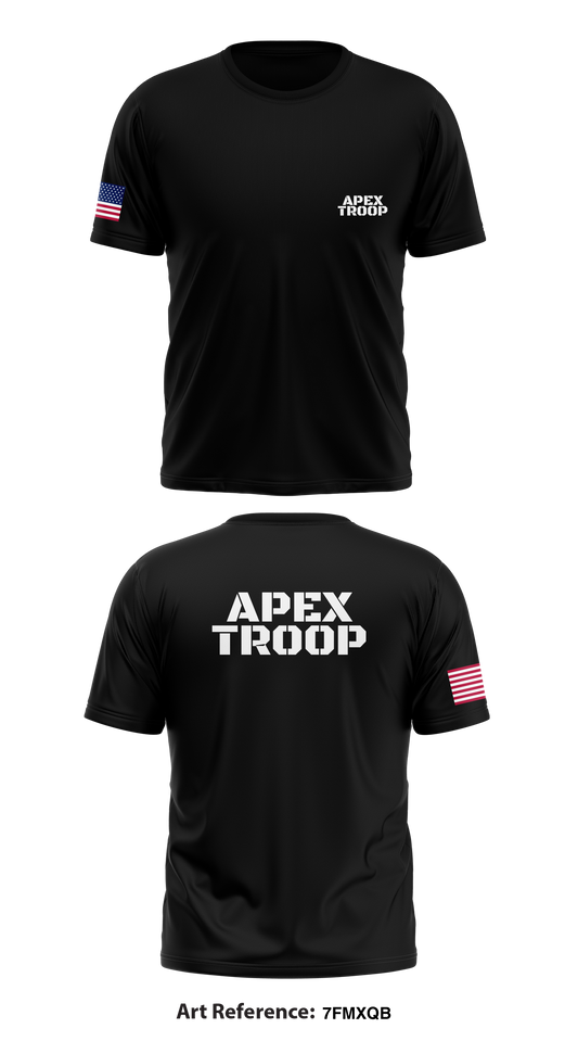 Apex troop Store 1 Core Men's SS Performance Tee - 7FmxqB