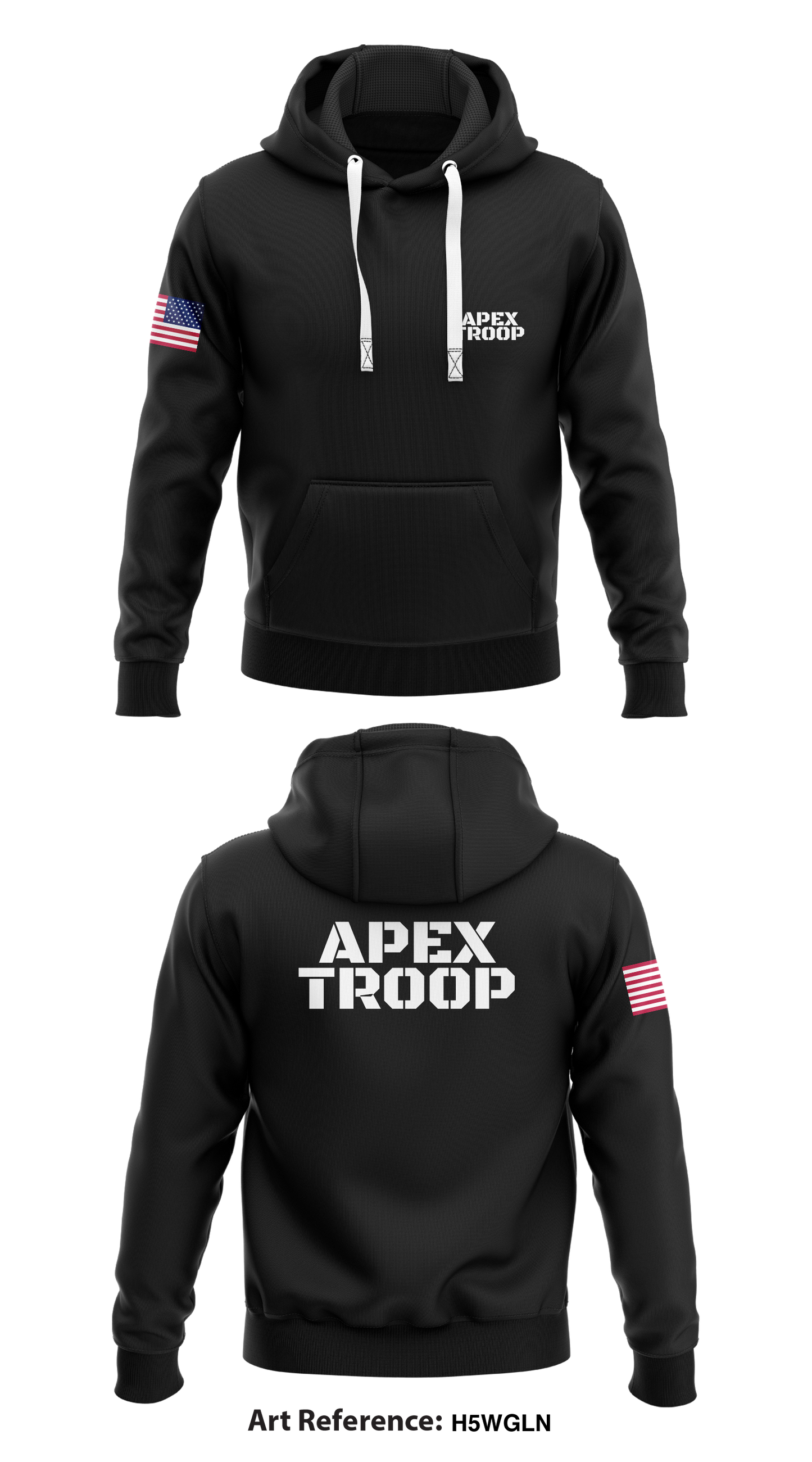 Apex troop Store 1  Core Men's Hooded Performance Sweatshirt - H5wGLN