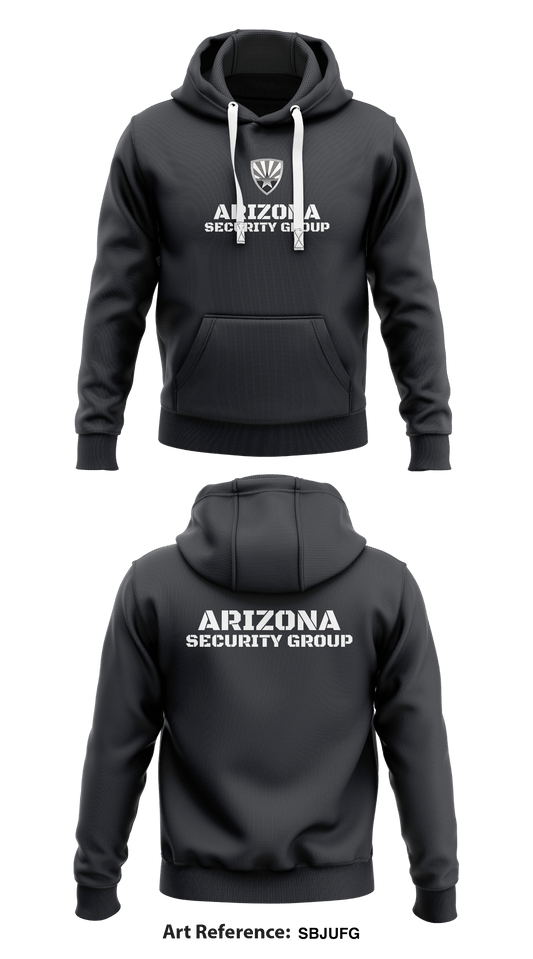 Arizona Security Group Core Men's Hooded Performance Sweatshirt - SBjufg