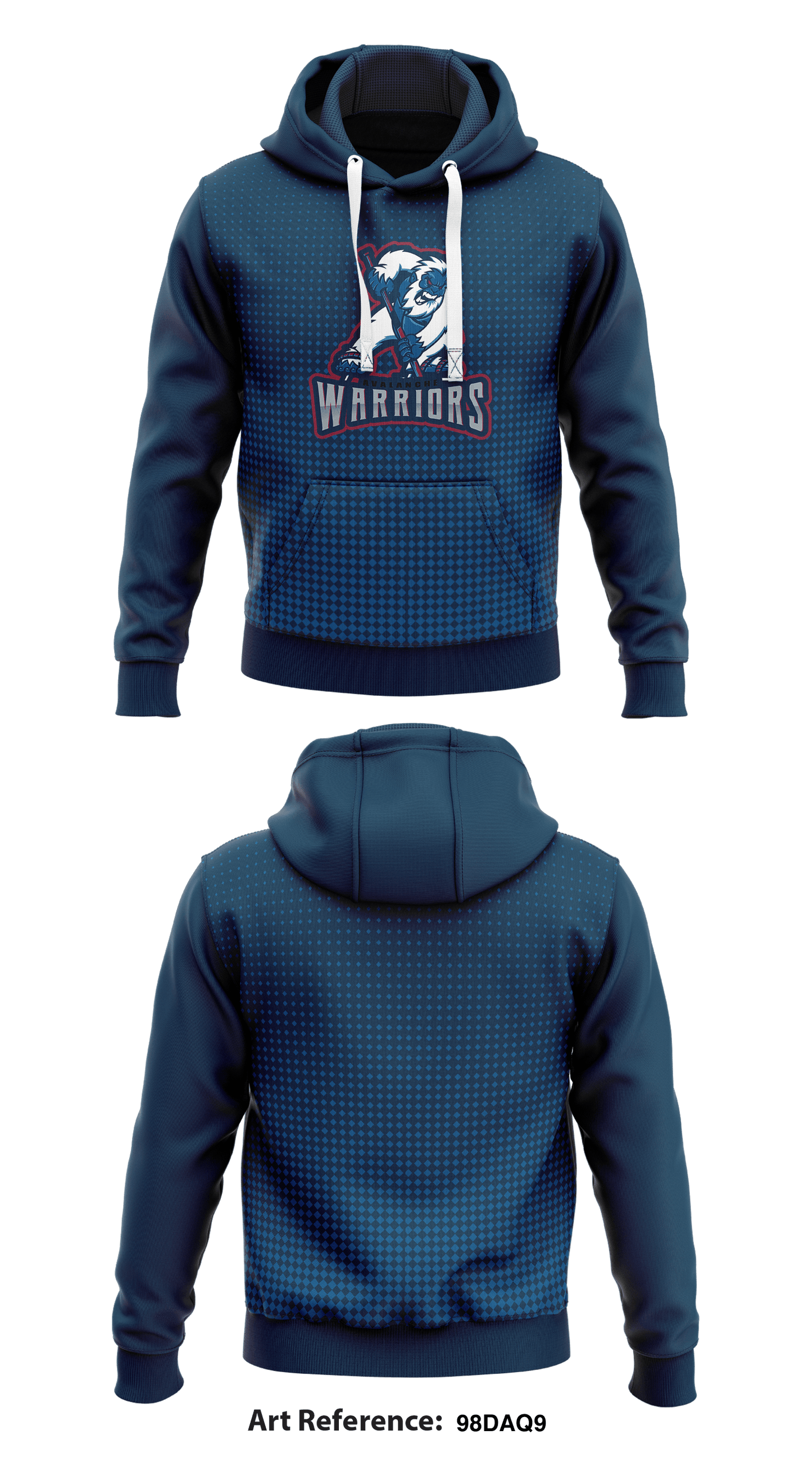 Avalanche Warriors Store 1  Core Men's Hooded Performance Sweatshirt - 98dAQ9