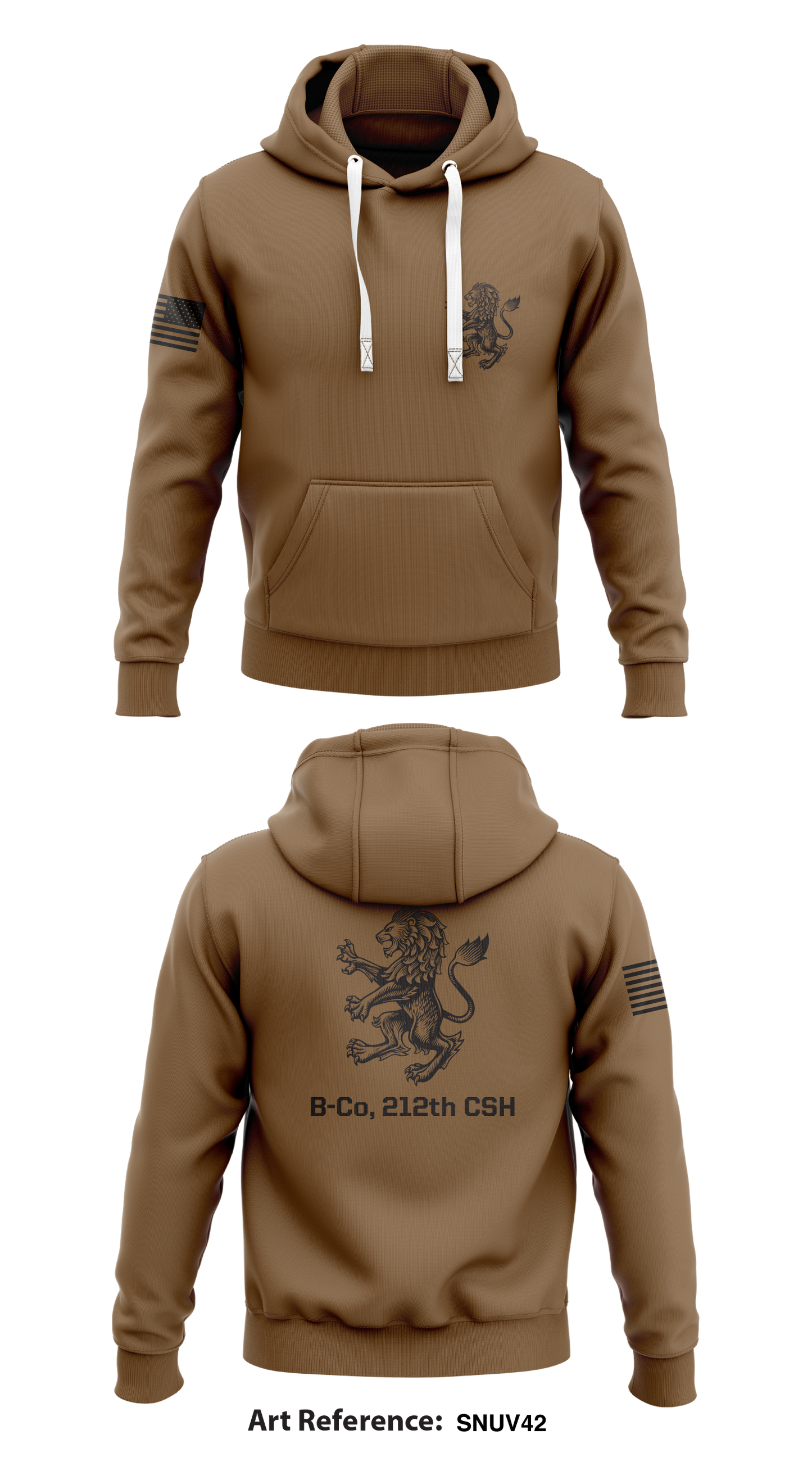 B-Co, 212th CSH Store 1  Core Men's Hooded Performance Sweatshirt - snuV42