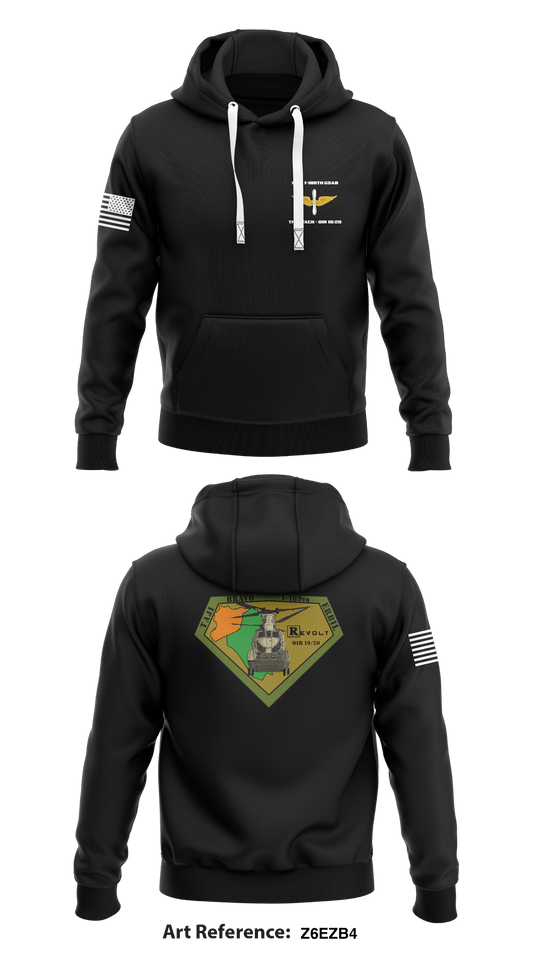 B Co 1-189th GSAB Store 1  Core Men's Hooded Performance Sweatshirt - Z6eZB4