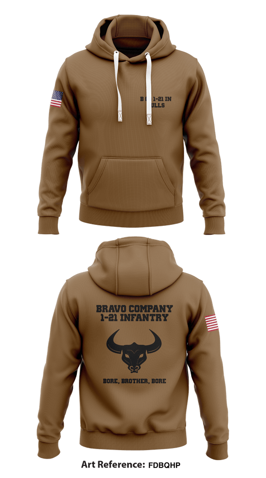 B co 1-21IN Bulls Store 1  Core Men's Hooded Performance Sweatshirt - fdbQHP