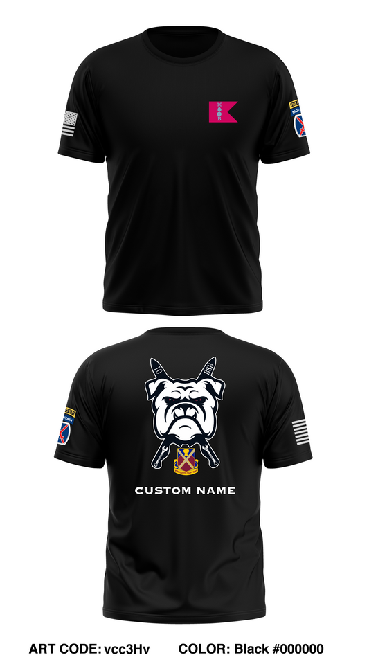 B CO, 10TH BSB, 1 BCT STORE 1 Core Men's SS Performance Tee - vcc3Hv