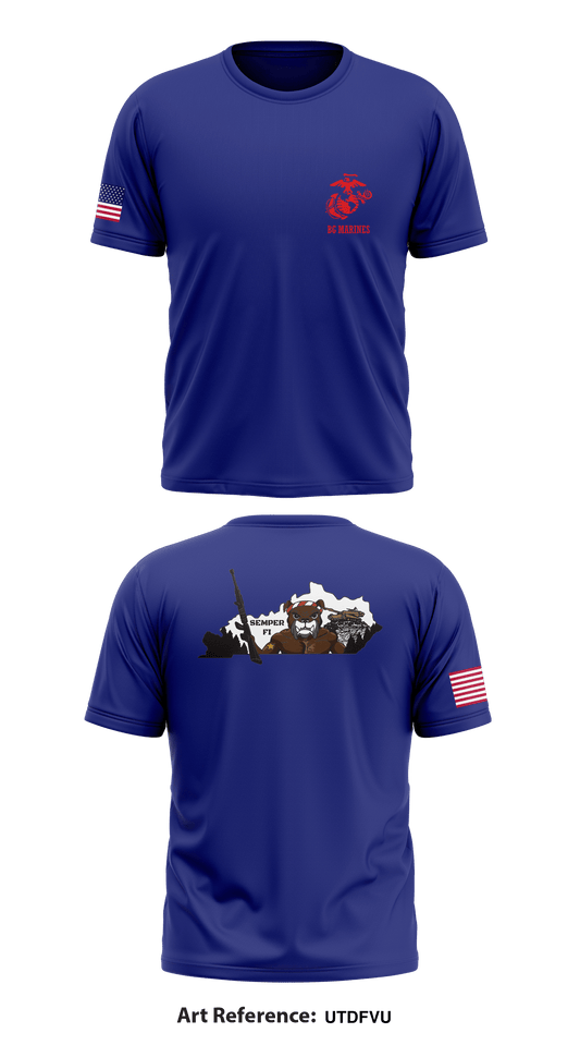 BG MARINES Store 1 Core Men's SS Performance Tee - UtDfvU