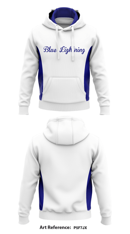 Blue Lightning Store 1  Core Men's Hooded Performance Sweatshirt - P5F7jX