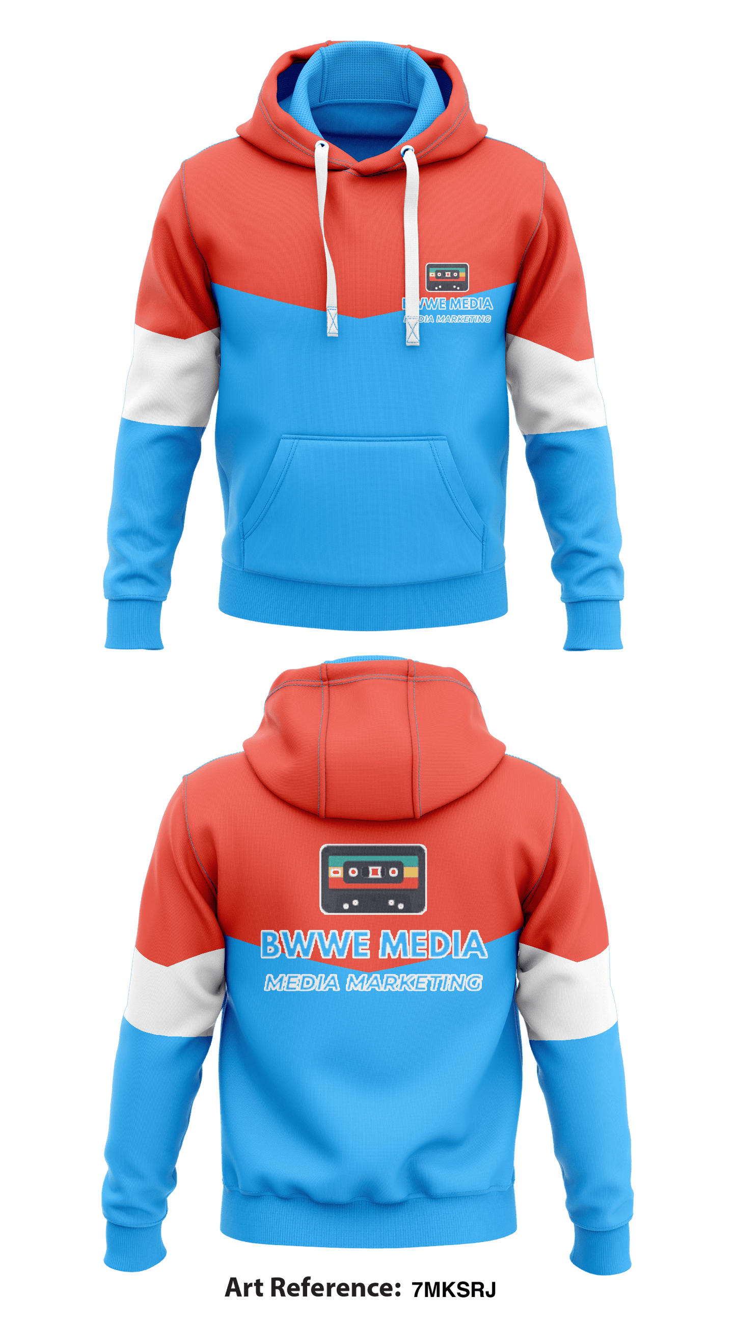 BWWE Media Store 1  Core Men's Hooded Performance Sweatshirt - 7MksRj