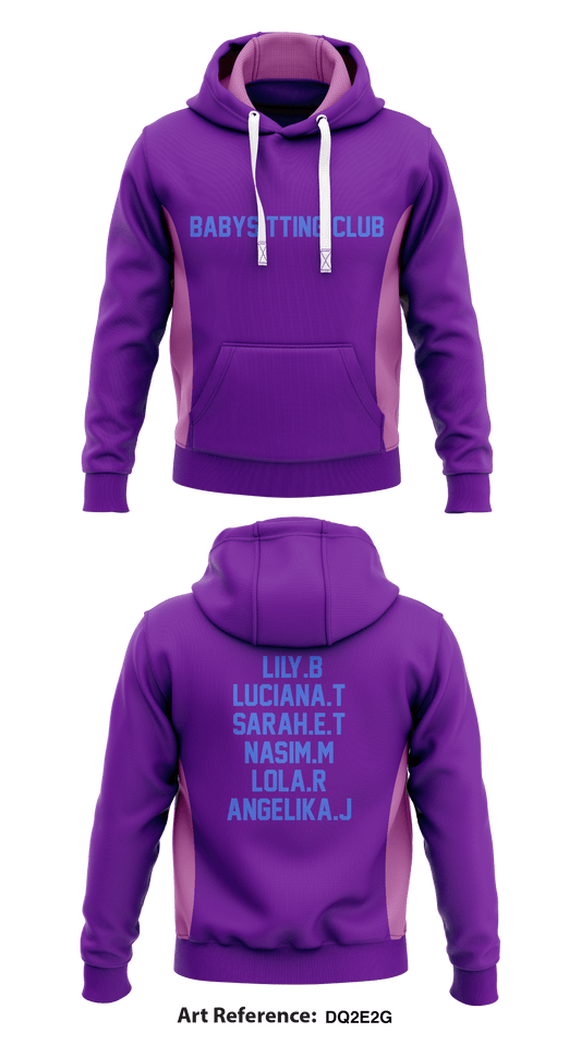 Babysitting Club Store 1  Core Men's Hooded Performance Sweatshirt - Dq2E2G