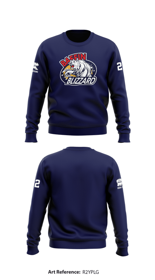 Baffin Blizzards Store 1 Core Men's Crewneck Performance Sweatshirt - R2yPLg
