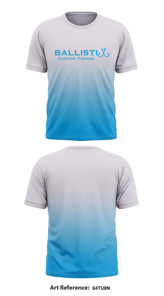 Ballistix Custom Fishing  Store 1 Core Men's SS Performance Tee - 64TU8n