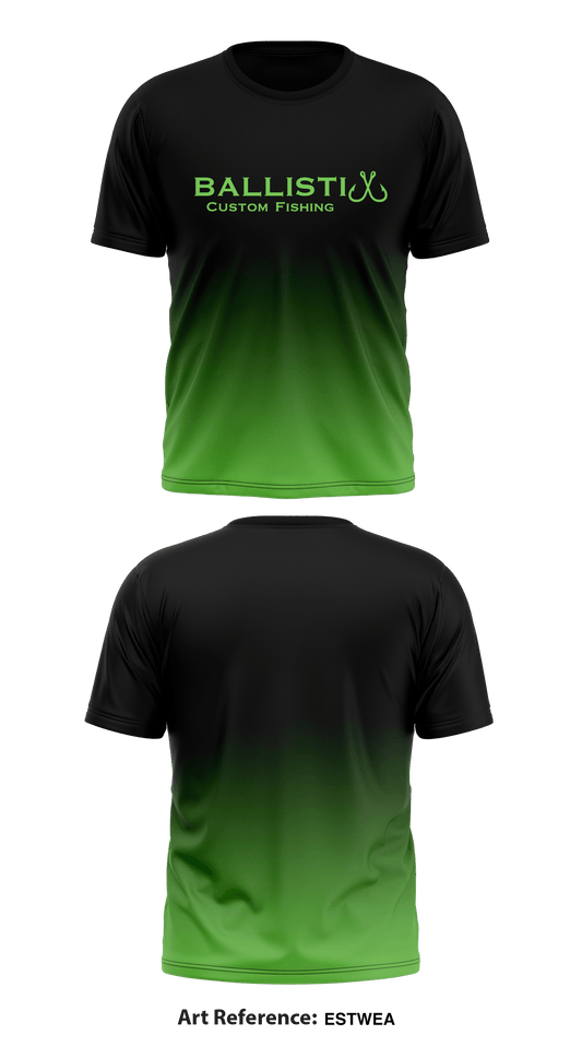 Ballistix Custom Fishing  Store 1 Core Men's SS Performance Tee - EstWea