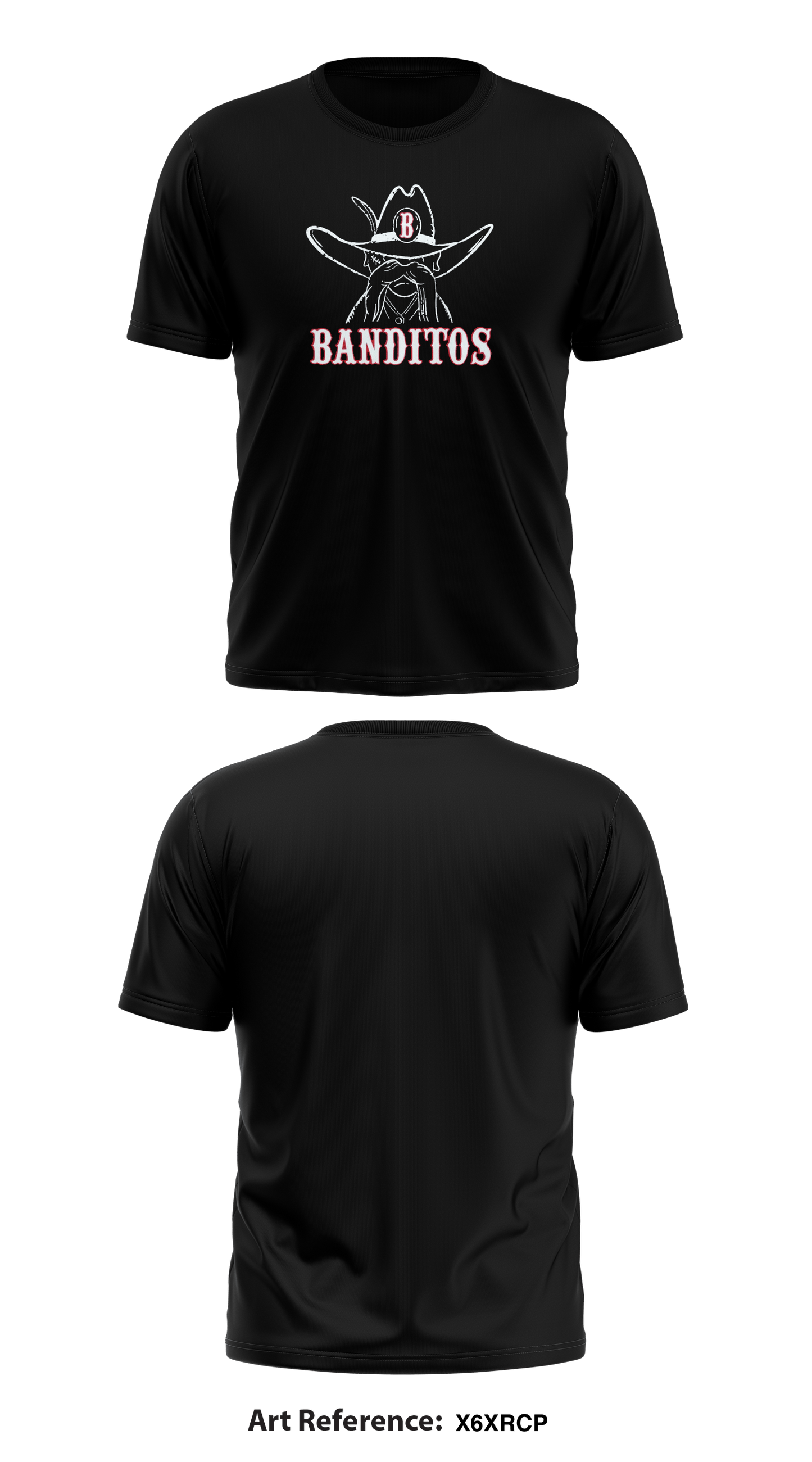 Banditos Hockey Core Men's SS Performance Tee - X6XRcp