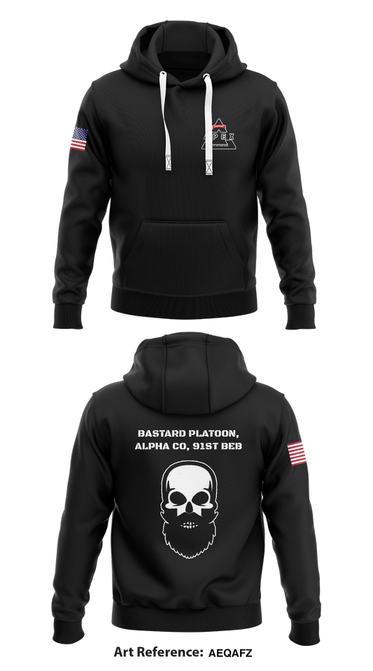 Bastard Platoon, Alpha Co, 91st BEB Store 1  Core Men's Hooded Performance Sweatshirt - AEQAFz