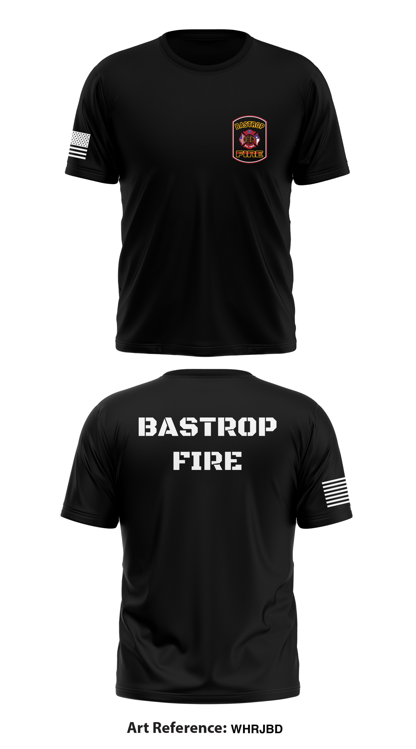 Bastrop Fire Department Store 1 Core Men's SS Performance Tee - wHRJbd