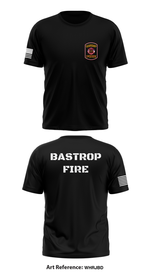 Bastrop Fire Department Store 1 Core Men's SS Performance Tee - wHRJbd