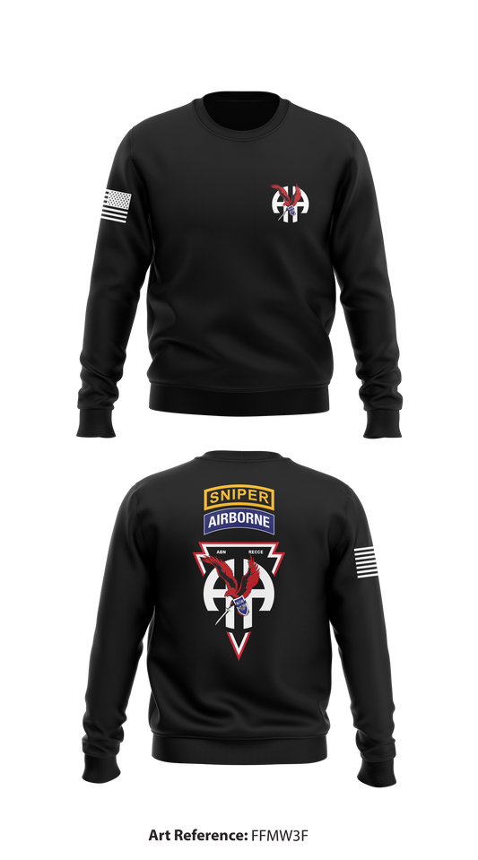 Battalion Reconnaissance Platoon Store 1 Core Men's Crewneck Performance Sweatshirt - fFMW3f