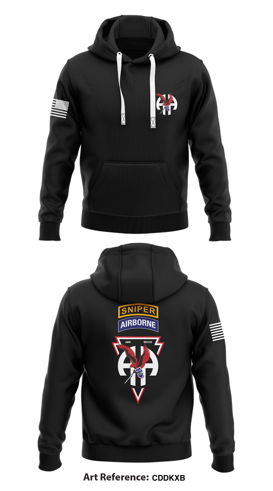 Battalion Reconnaissance Platoon Store 1  Core Men's Hooded Performance Sweatshirt - CdDkxb