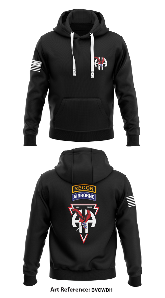 Battalion Reconnaissance Platoon Store 1  Core Men's Hooded Performance Sweatshirt - bvCWdH