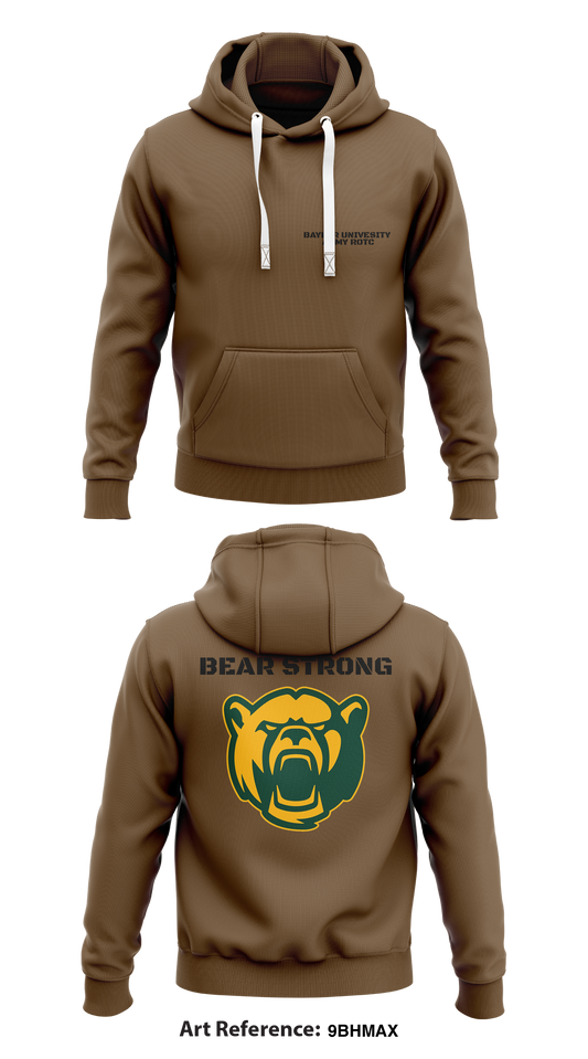 Baylor University Army ROTC Store 1  Core Men's Hooded Performance Sweatshirt - 9bhmAx