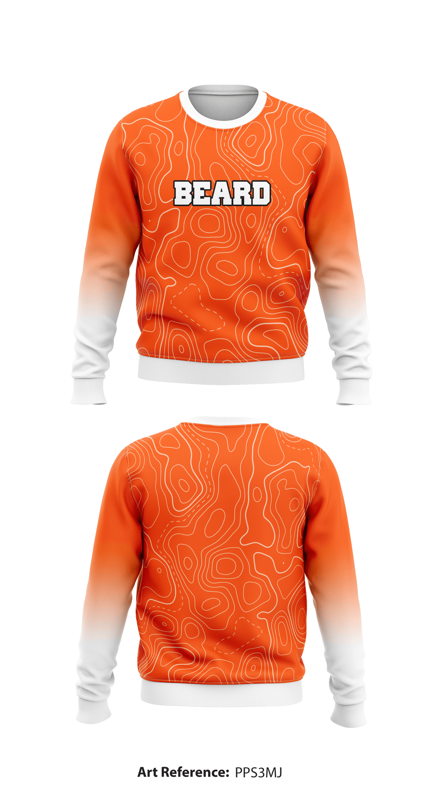 Beard Core Men's Crewneck Performance Sweatshirt - PPs3Mj
