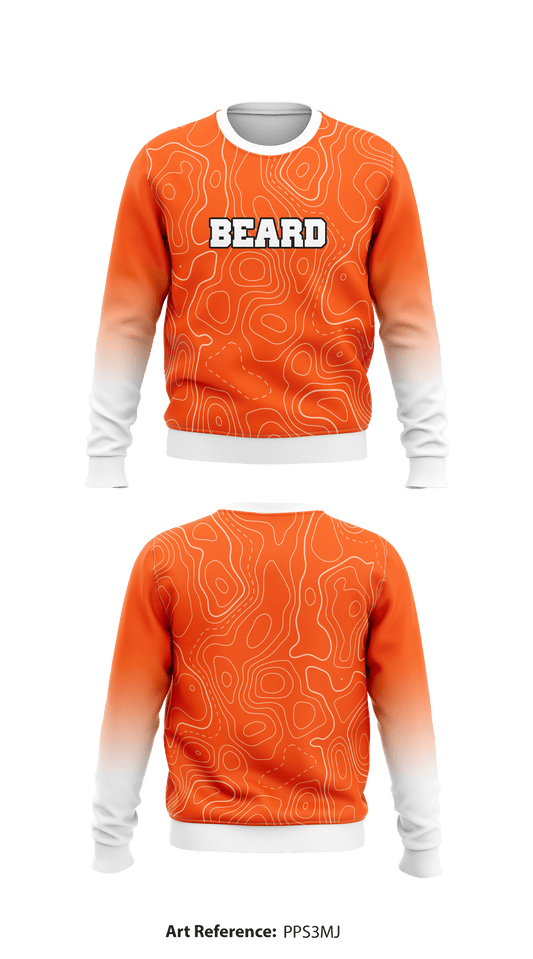 Beard Core Men's Crewneck Performance Sweatshirt - PPs3Mj