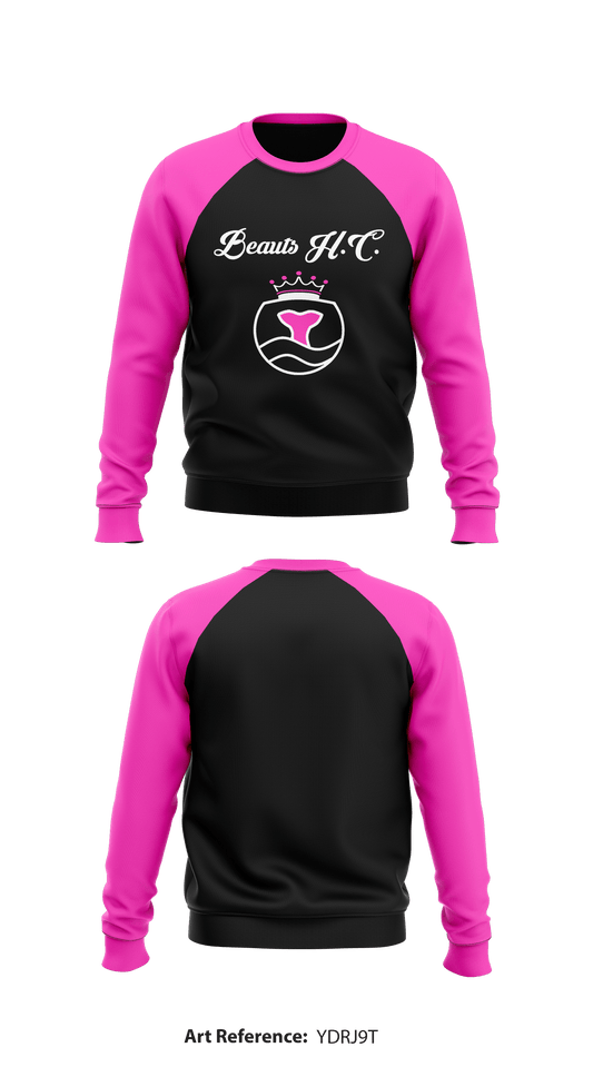 Beauts H.C. Store 1 Core Men's Crewneck Performance Sweatshirt - ydrj9t