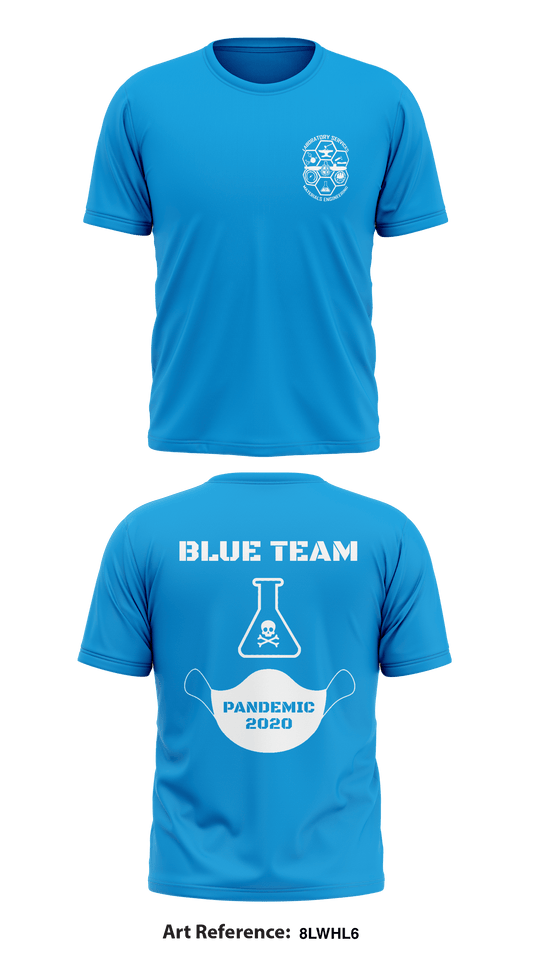 Blue Team Store 1 Core Men's SS Performance Tee - 8LWhL6