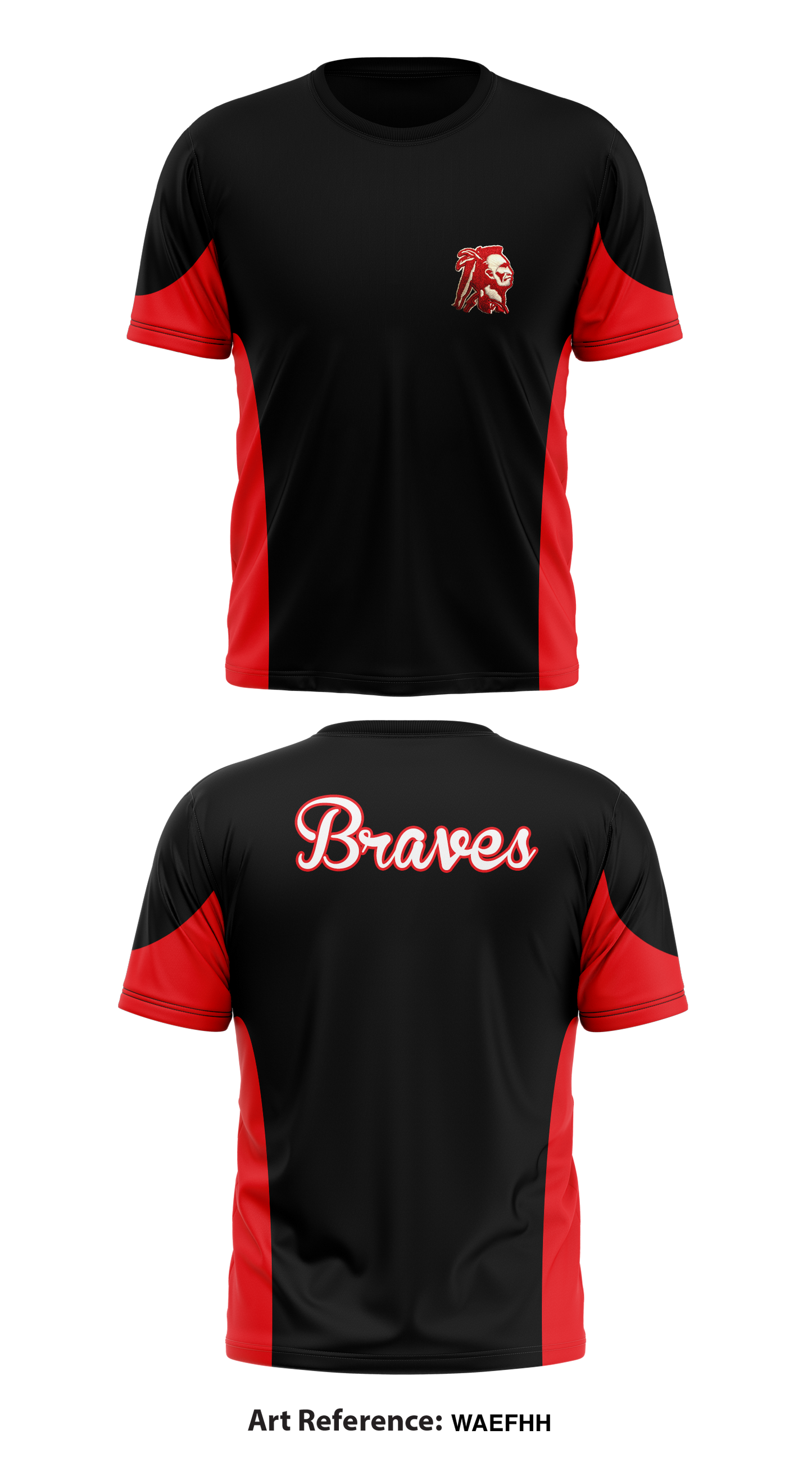 Braves Core Men's SS Performance Tee - WAeFhh – Emblem Athletic