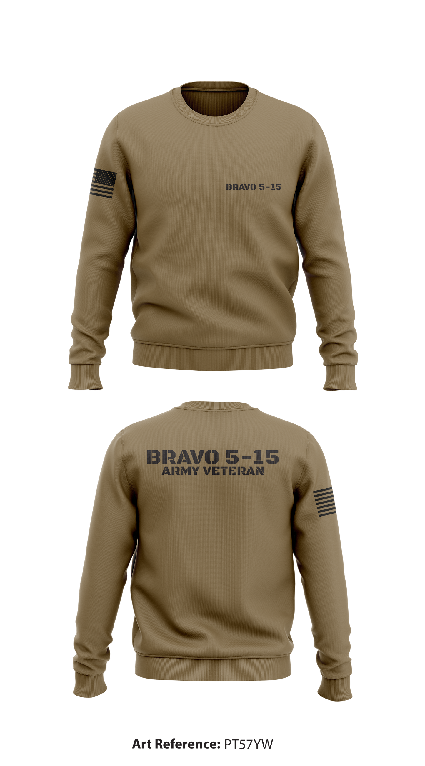 Bravo 5-15 Store 1 Core Men's Crewneck Performance Sweatshirt - pT57YW