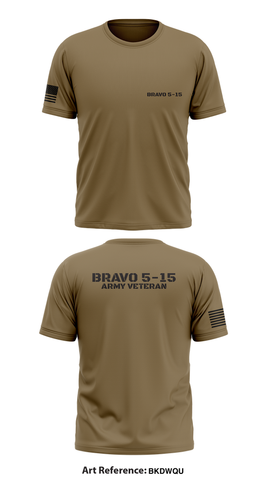 Bravo 5-15 Store 1 Core Men's SS Performance Tee - BkdwQu