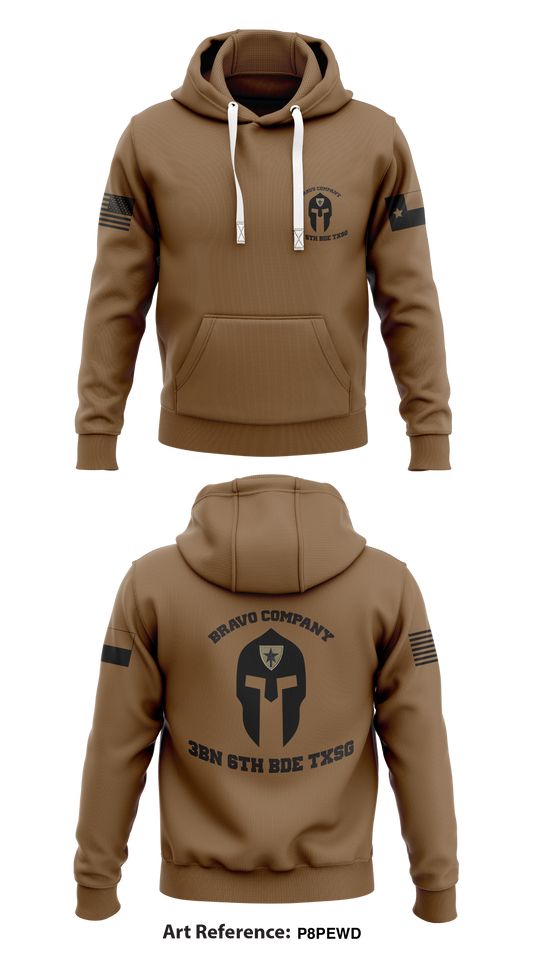 Bravo Company 3BN 6th BDE TXSG  Store 1  Core Men's Hooded Performance Sweatshirt - p8PEwd
