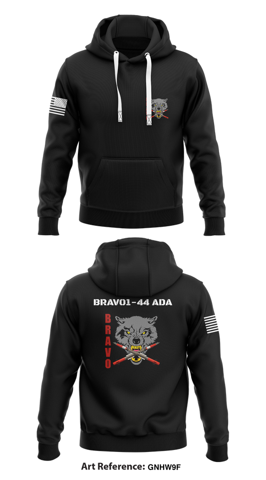 Bravo1-44 ADA Store 1  Core Men's Hooded Performance Sweatshirt - gnHW9f