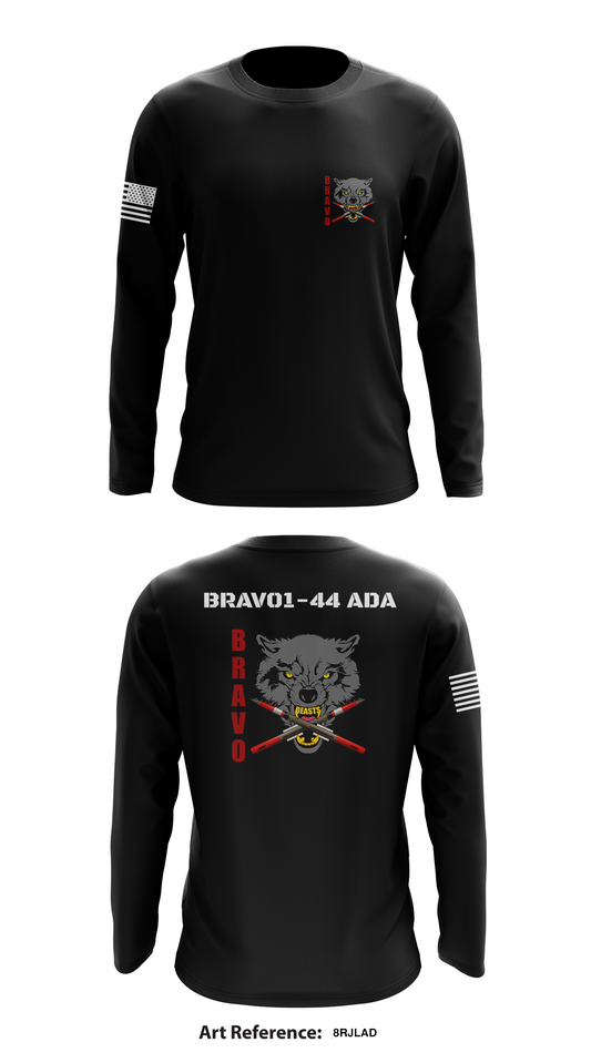 Bravo1-44 ADA Store 1  Core Men's LS Performance Tee - 8rjLad