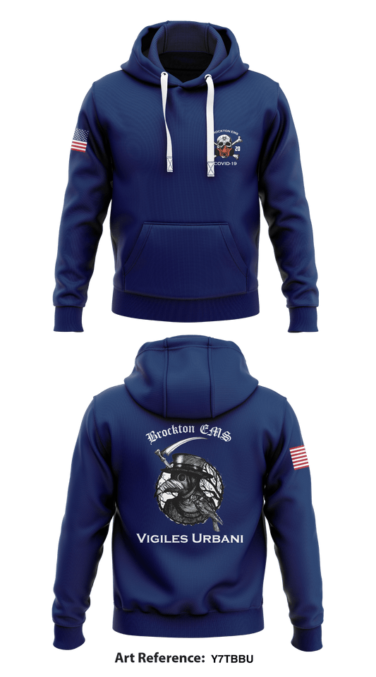 Brockton EMS Store 1  Core Men's Hooded Performance Sweatshirt - Y7TBbu