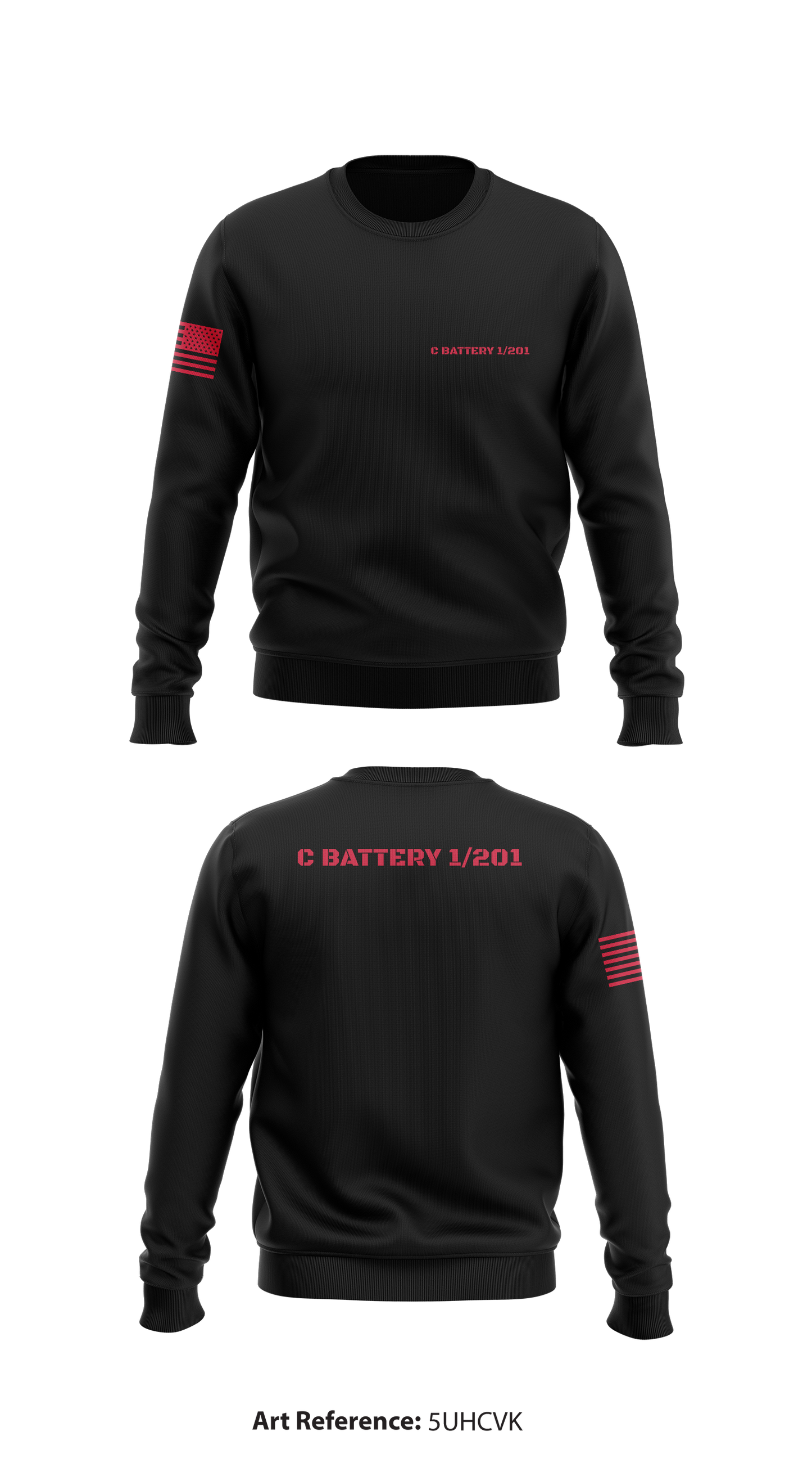 C Battery 1/201 Store 1 Core Men's Crewneck Performance Sweatshirt - 5uHCVk