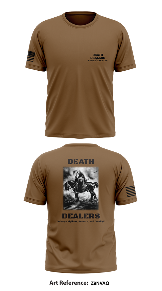 C Trp 2/106th Cav Store 1 Core Men's SS Performance Tee - Z9NVAQ